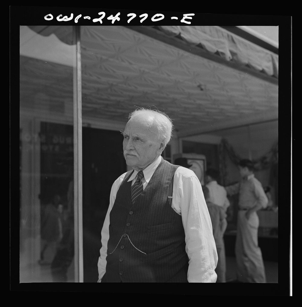 San Augustine, Texas. Manager of the clothing store. Sourced from the Library of Congress.