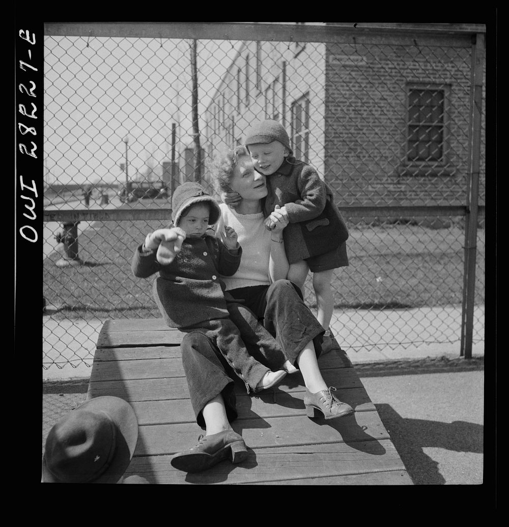 Buffalo, New York. Lakeview nursery school for children of working mothers, operated by the Board of Education at a tuition…