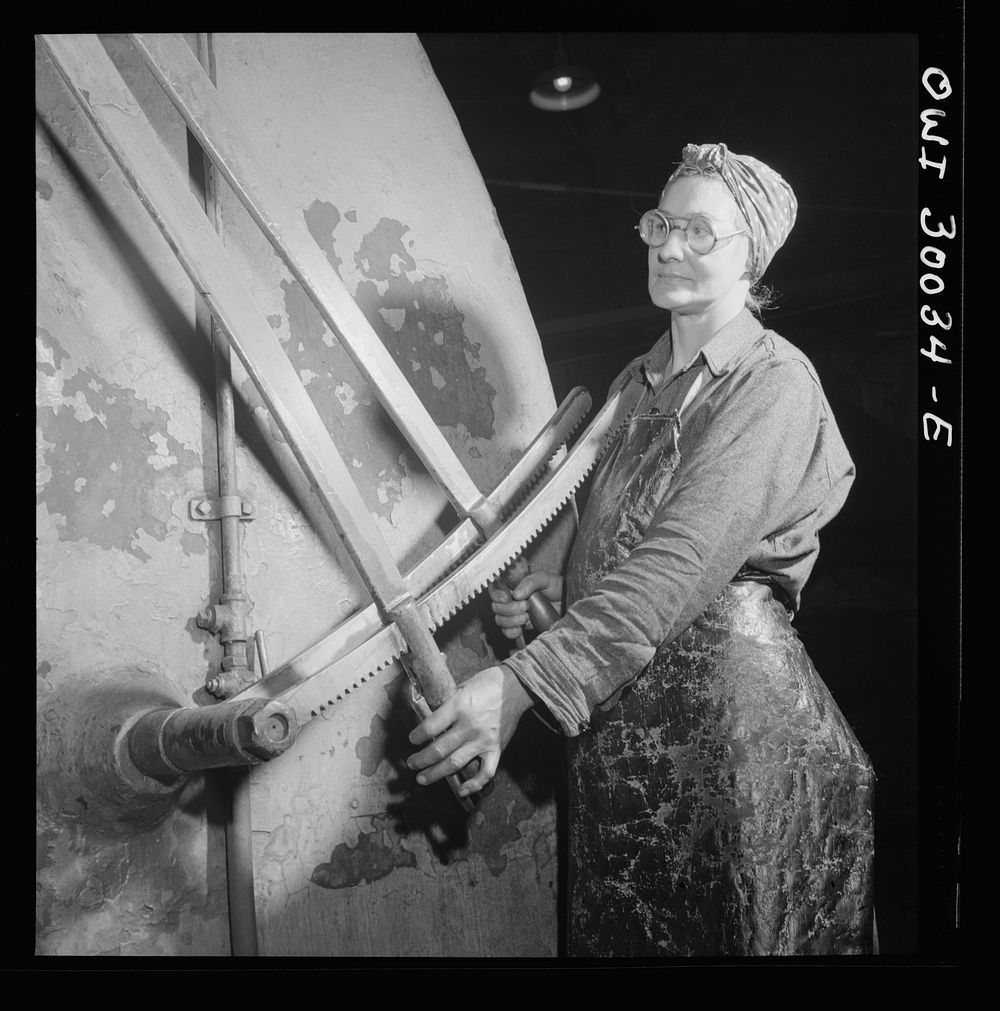 Pitcairn, Pennsylvania. Mrs. Katie Sablejack, forty-five, a Hungarian, employed as a smith's helper in the Pennsylvania…