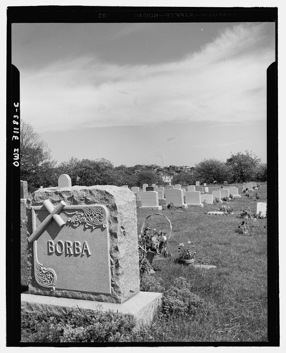 Gloucester, Massachusetts. A graveyard at Gloucester which holds the remains of many of the old whaleboat captains and…