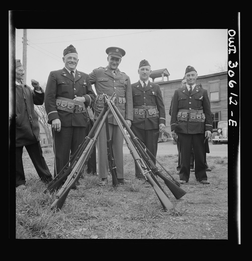 [Untitled photo, possibly related to: Ashland, Aroostook County, Maine. Memorial Day ceremonies]. Sourced from the Library…