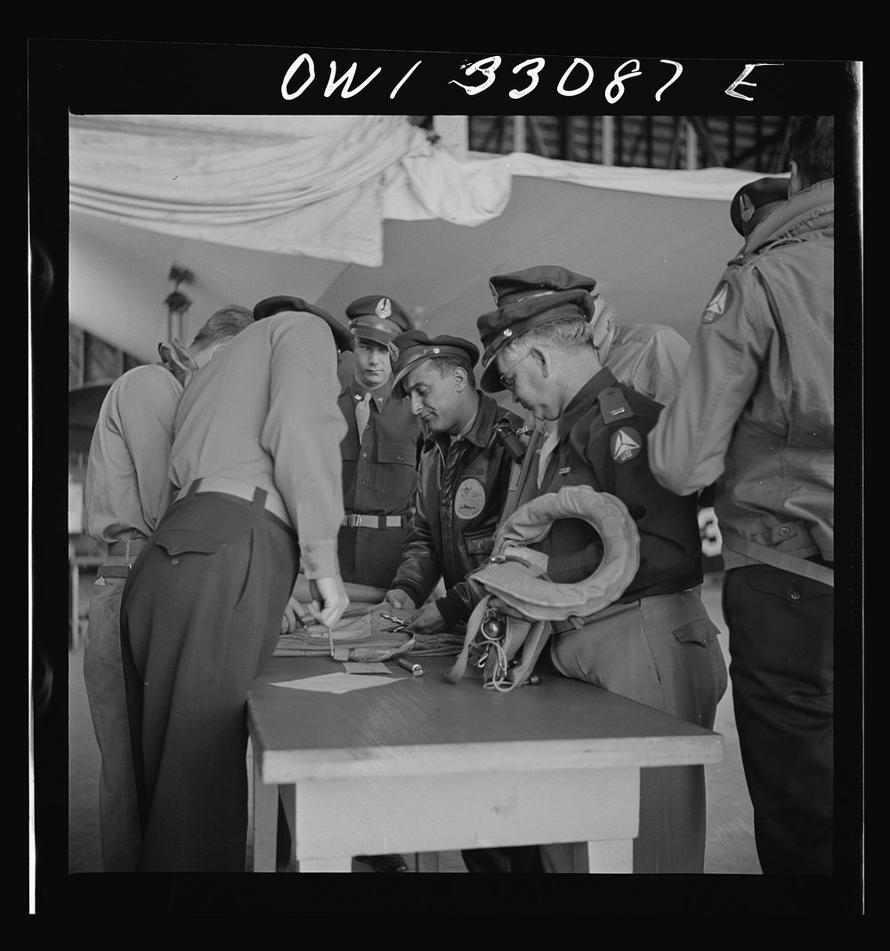[Untitled photo, possibly related to: Bar Harbor, Maine. Civil Air Patrol base headquarters of coastal patrol no. 20.…