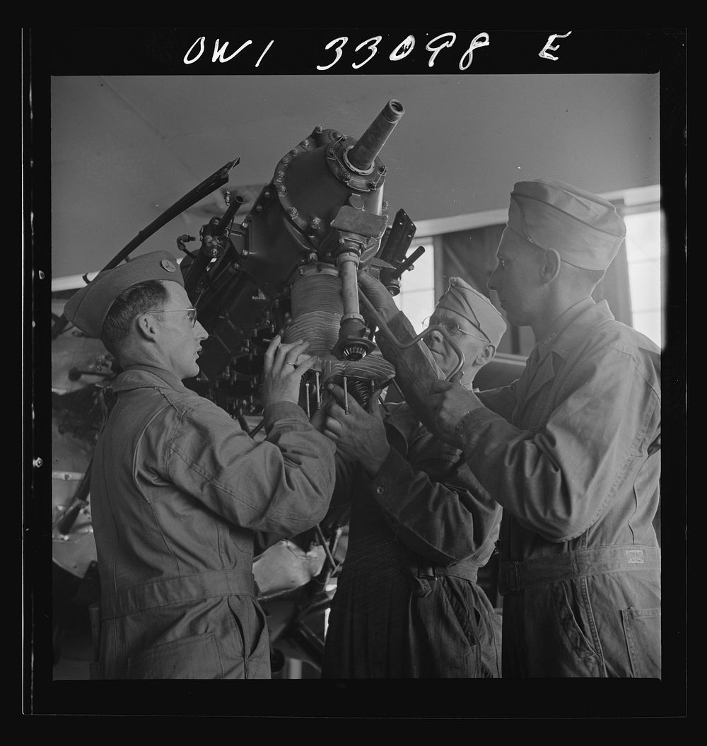 [Untitled photo, possibly related to: Bar Harbor, Maine. Civil Air Patrol base headquarters of coastal patrol no. 20.…