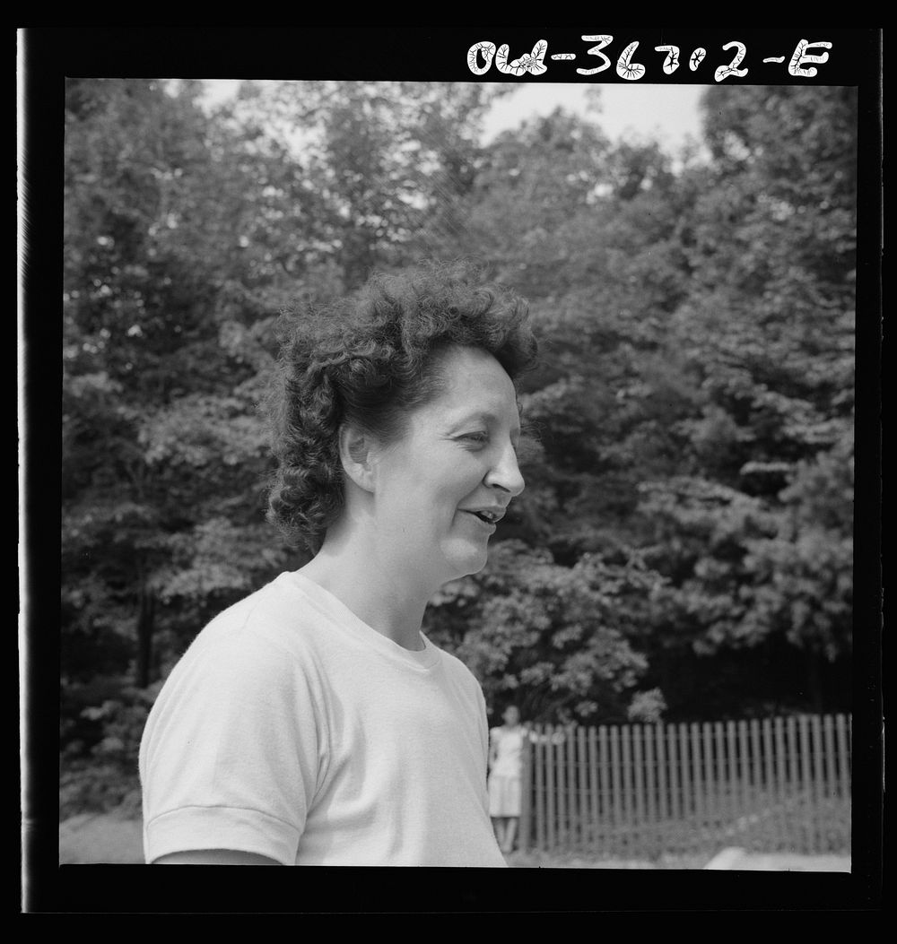 Arden, New York. Mrs. Janet P. Murray, Director of Ellen Marvin and Gaylord White Camps. Sourced from the Library of…