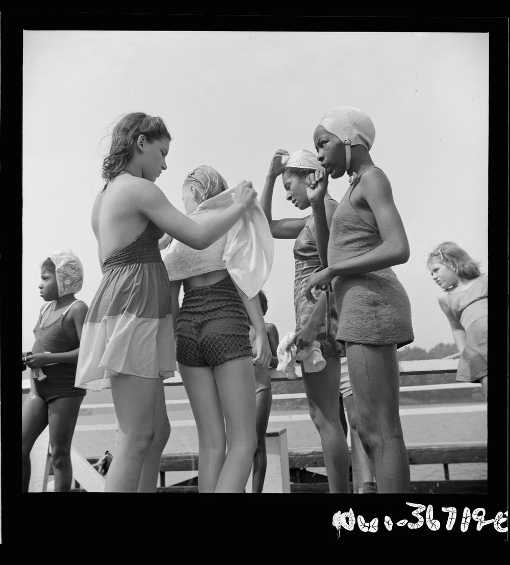 Haverstraw, New York. Interracial activities at Camp Christmas Seals, where children are aided by the Methodist Camp…