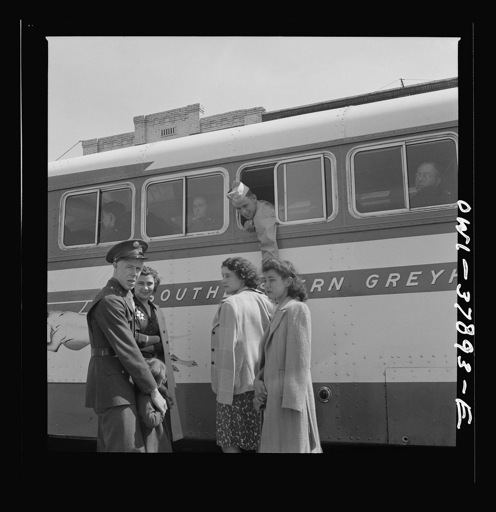 A Greyhound bus trip from Louisville, Kentucky, to Memphis, Tennessee, and the terminals. Sourced from the Library of…