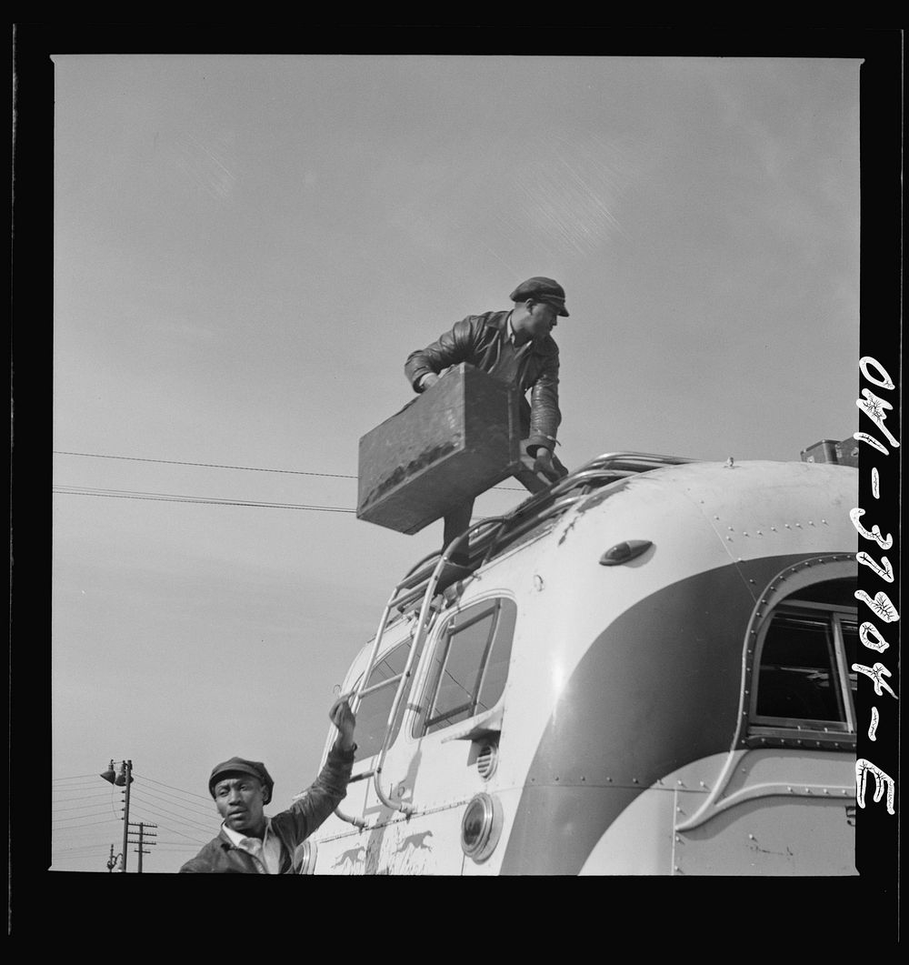 A Greyhound bus trip from Louisville, Kentucky, to Memphis, Tennessee, and the terminals. Loading a bus that carries baggage…