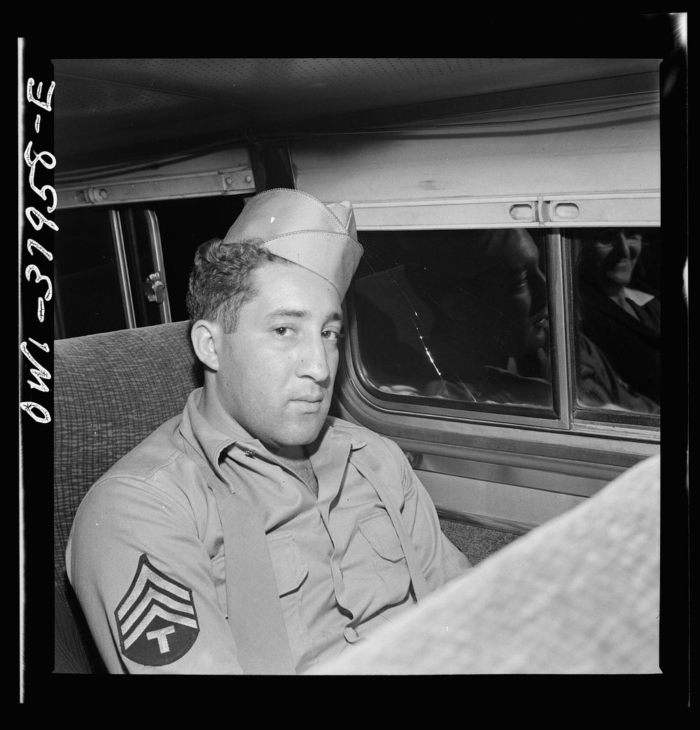A Greyhound bus trip from Louisville, Kentucky, to Memphis, Tennessee, and the terminals. Soldier on furlough enroute from…