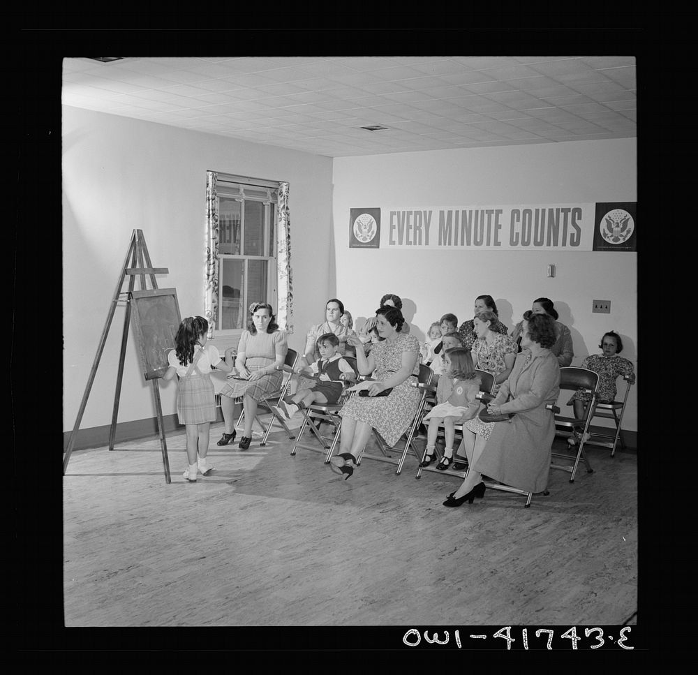 [Untitled photo, possibly related to: Southington, Connecticut. Class instruction]. Sourced from the Library of Congress.