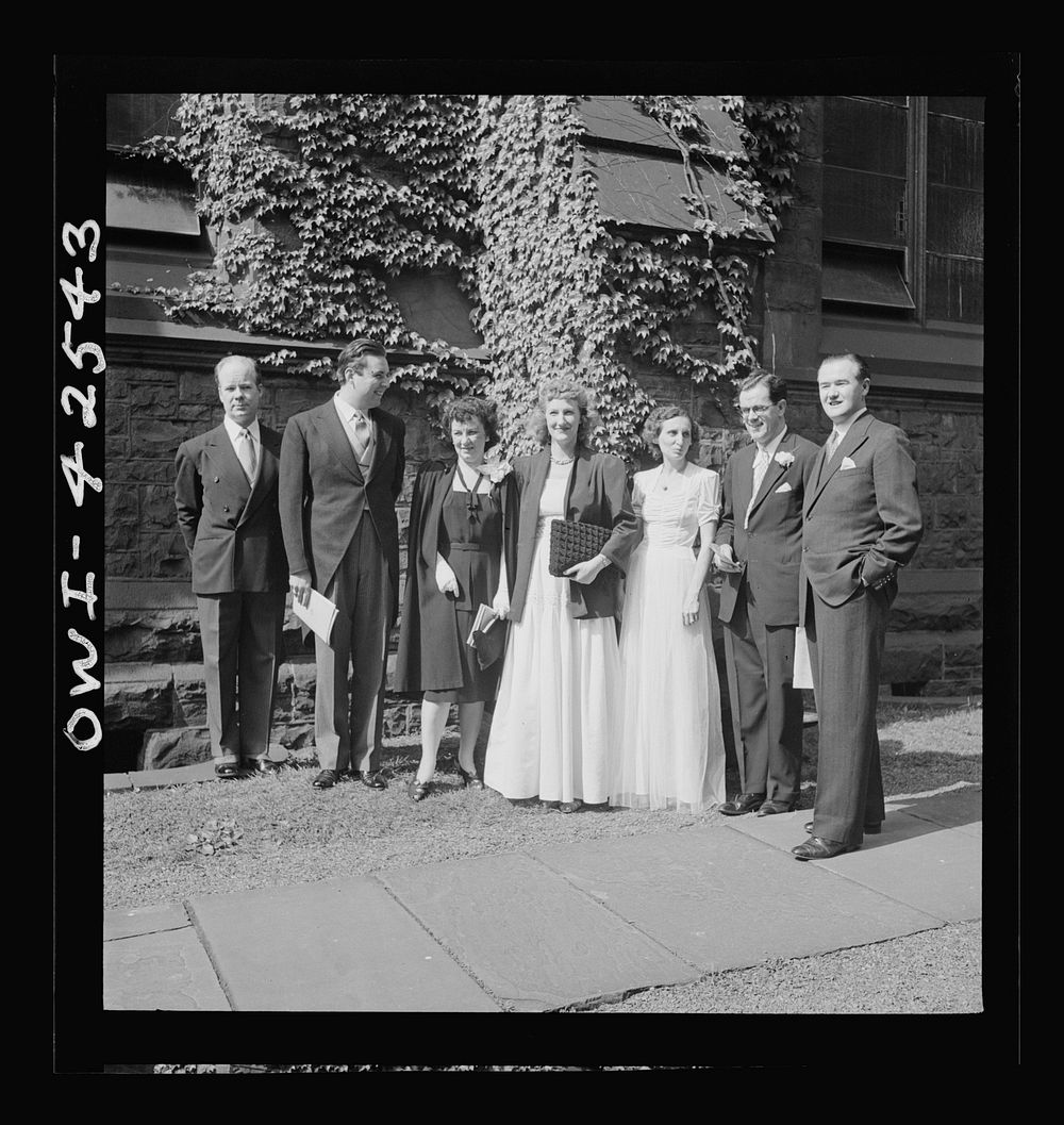 Bethlehem, Pennsylvania. Bach festival. Left to right: Mack Harrell, bass; Victor Laderoute, tenor; Ruth Diehl, soprano;…