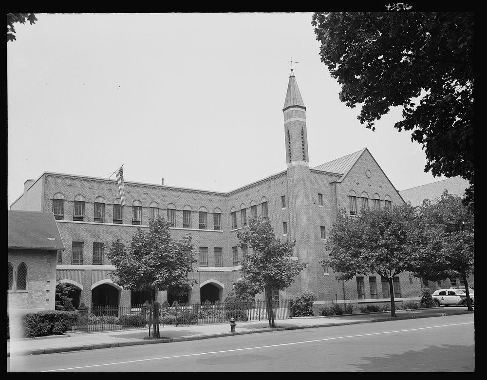 Brooklyn, New York. The community house of the Church of the Good Shepherd. Sourced from the Library of Congress.