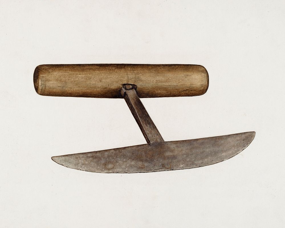 Food Chopper (1935&ndash;1942) by Sydney Roberts. Original from The National Gallery of Art. Digitally enhanced by rawpixel.