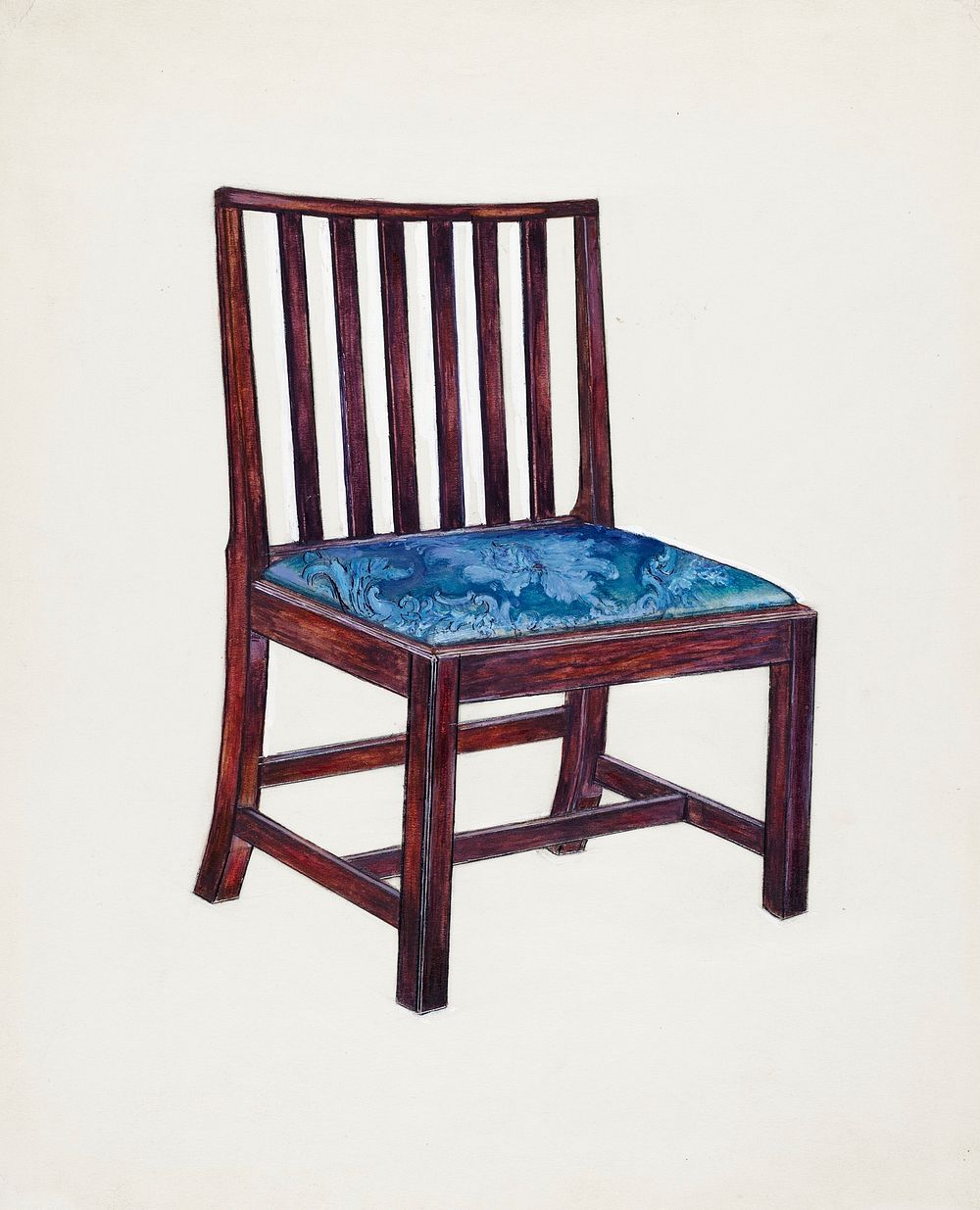 Chair (1935&ndash;1942)  by Harold Smith. Original from The National Gallery of Art. Digitally enhanced by rawpixel.