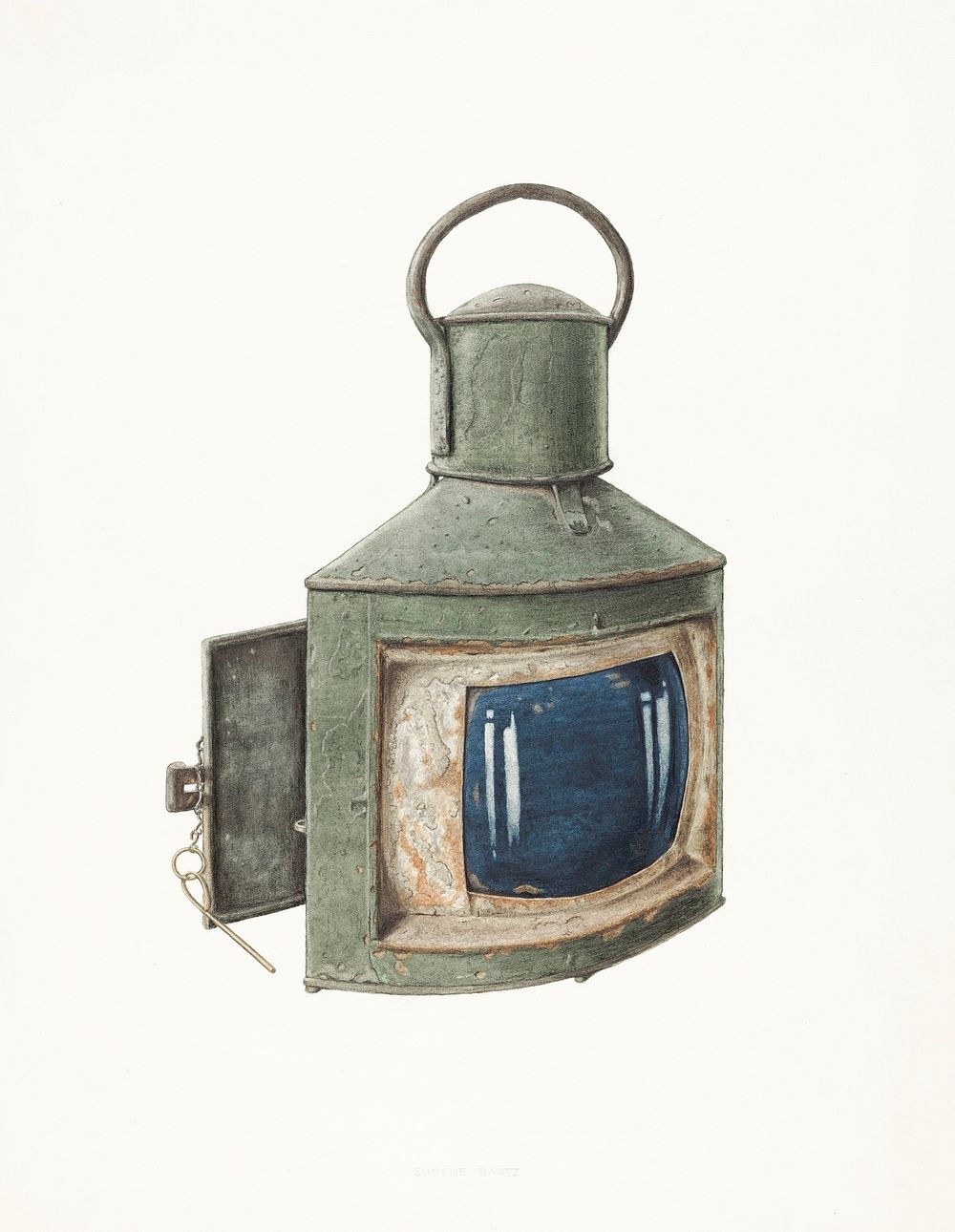 Starboard Light (1935&ndash;1942) by Eugene Bartz. Original from The National Gallery of Art. Digitally enhanced by rawpixel.