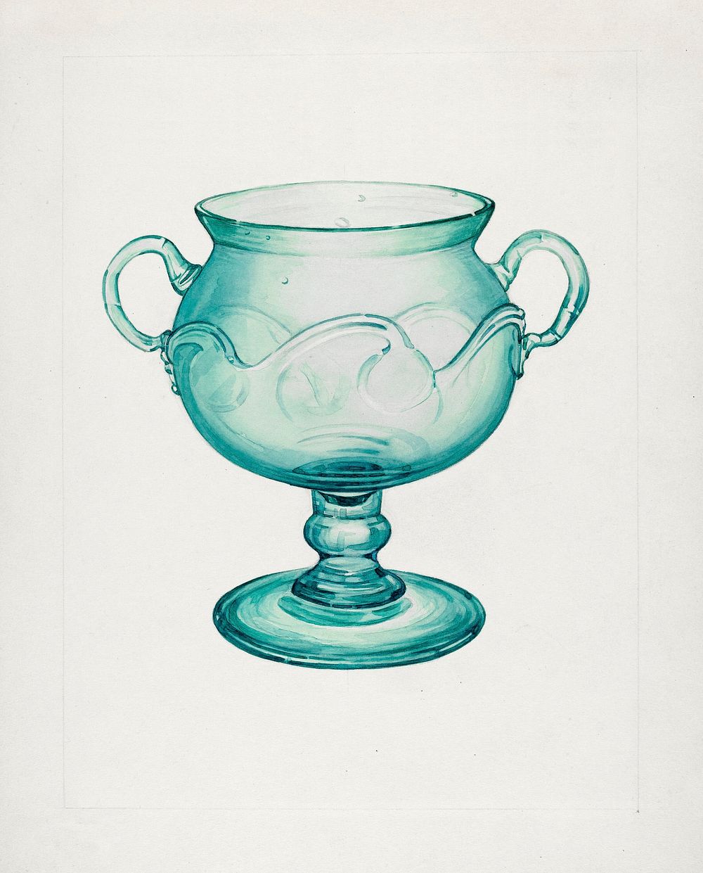 Pitcher (ca. 1937) by Giacinto Capelli. Original from The National Gallery of Art. Digitally enhanced by rawpixel.