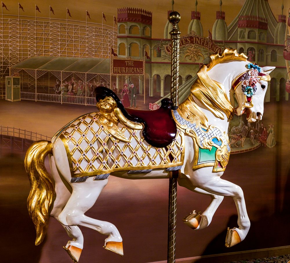 The New England Carousel Museum, located in Bristol, Connecticut. Original image from Carol M. Highsmith&rsquo;s America…