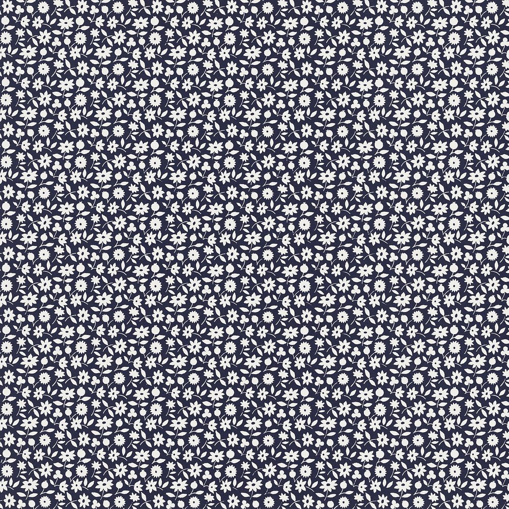 Floral pattern background, remixed from artworks by Charles Goy