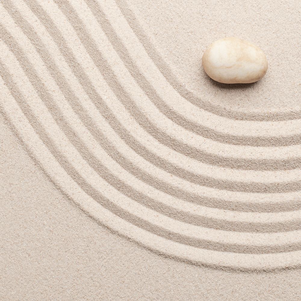 sand surface texture background art of balance concept