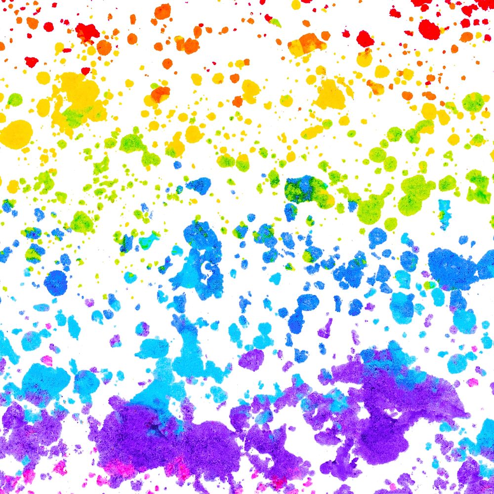 Rainbow background wax melted crayon | Free Photo - rawpixel