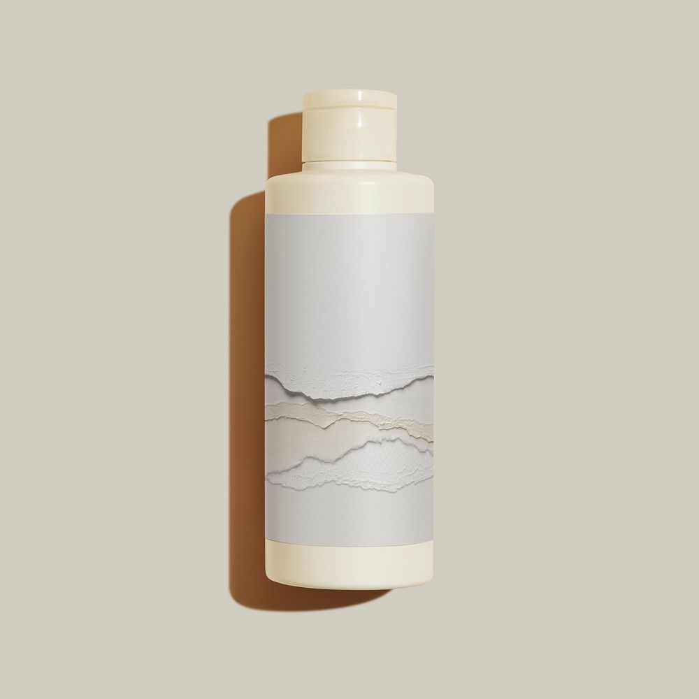 Skincare bottle beauty product packaging