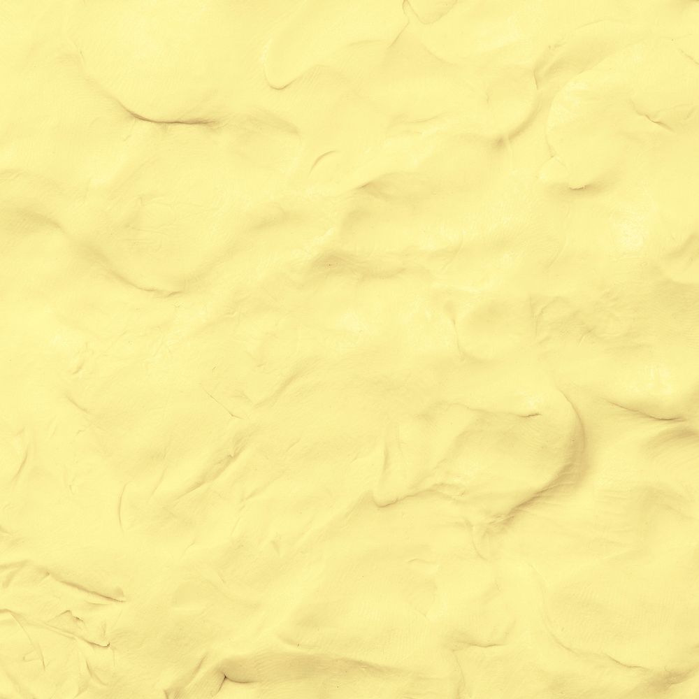 Yellow clay textured background colorful handmade creative art abstract style