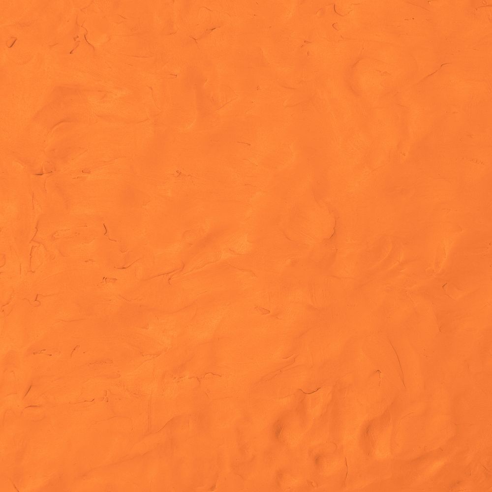 Orange clay textured background colorful handmade creative art abstract style
