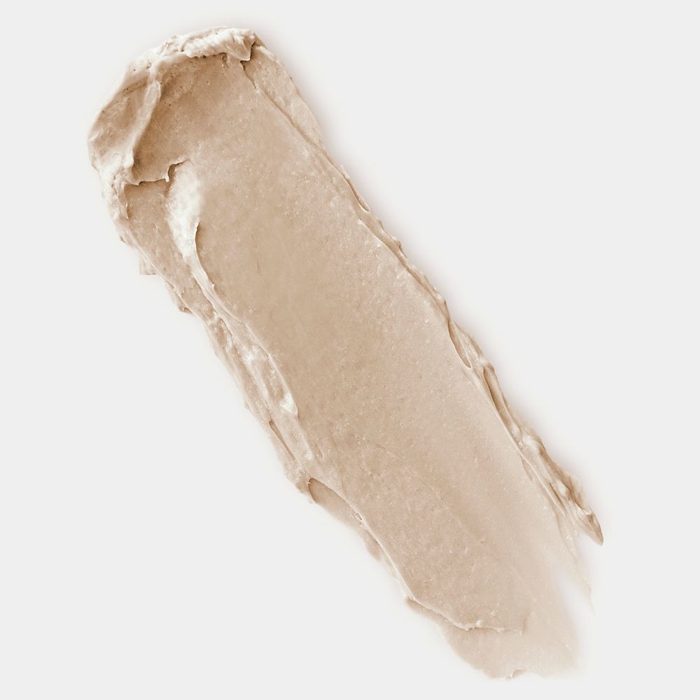 Light beige cream smear texture