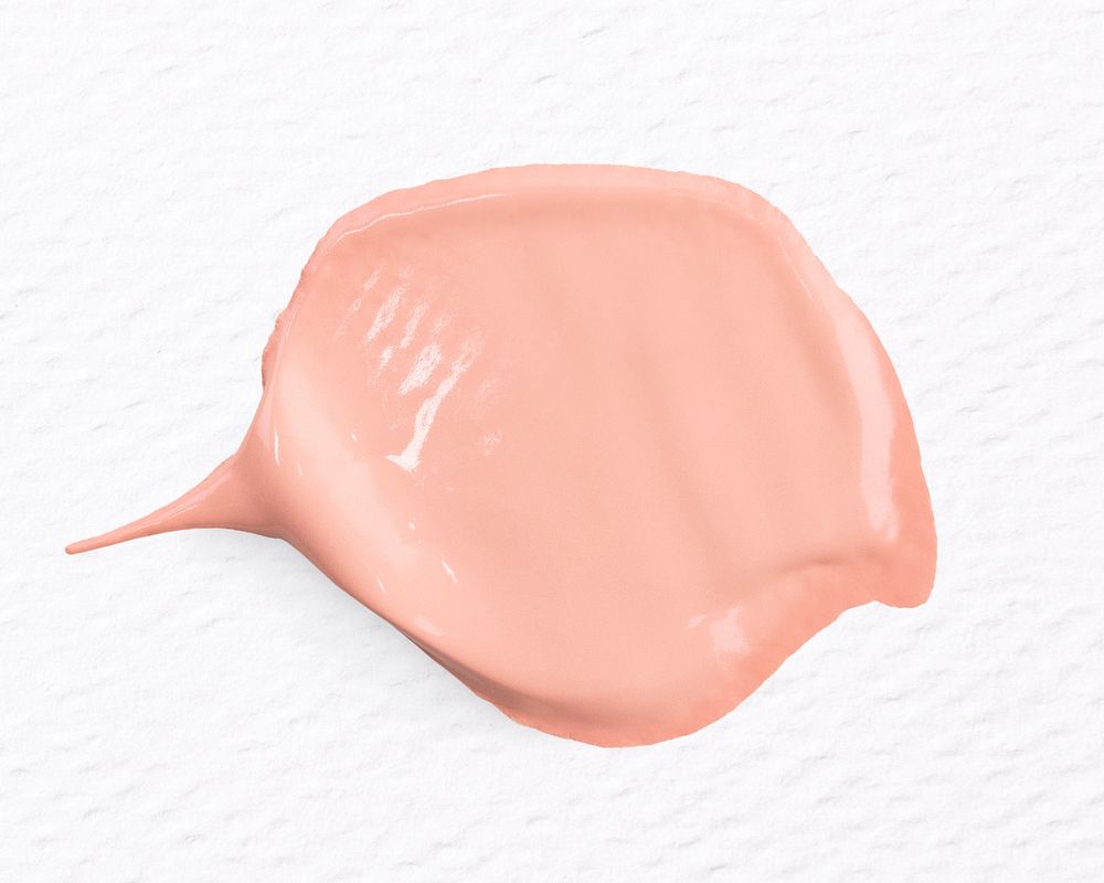 Pink acrylic paint textured psd brush stroke creative art graphic