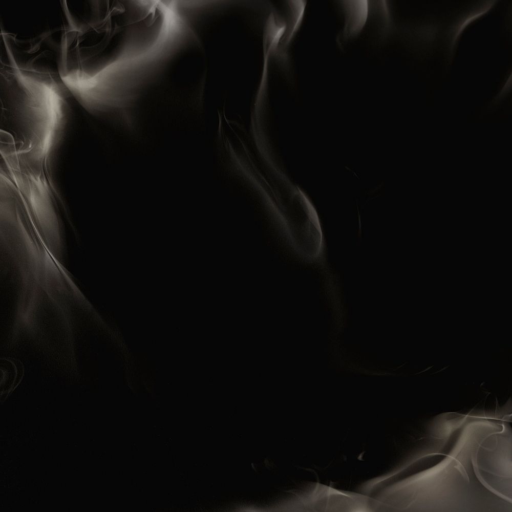 Abstract smoke background, black texture border cinematic design