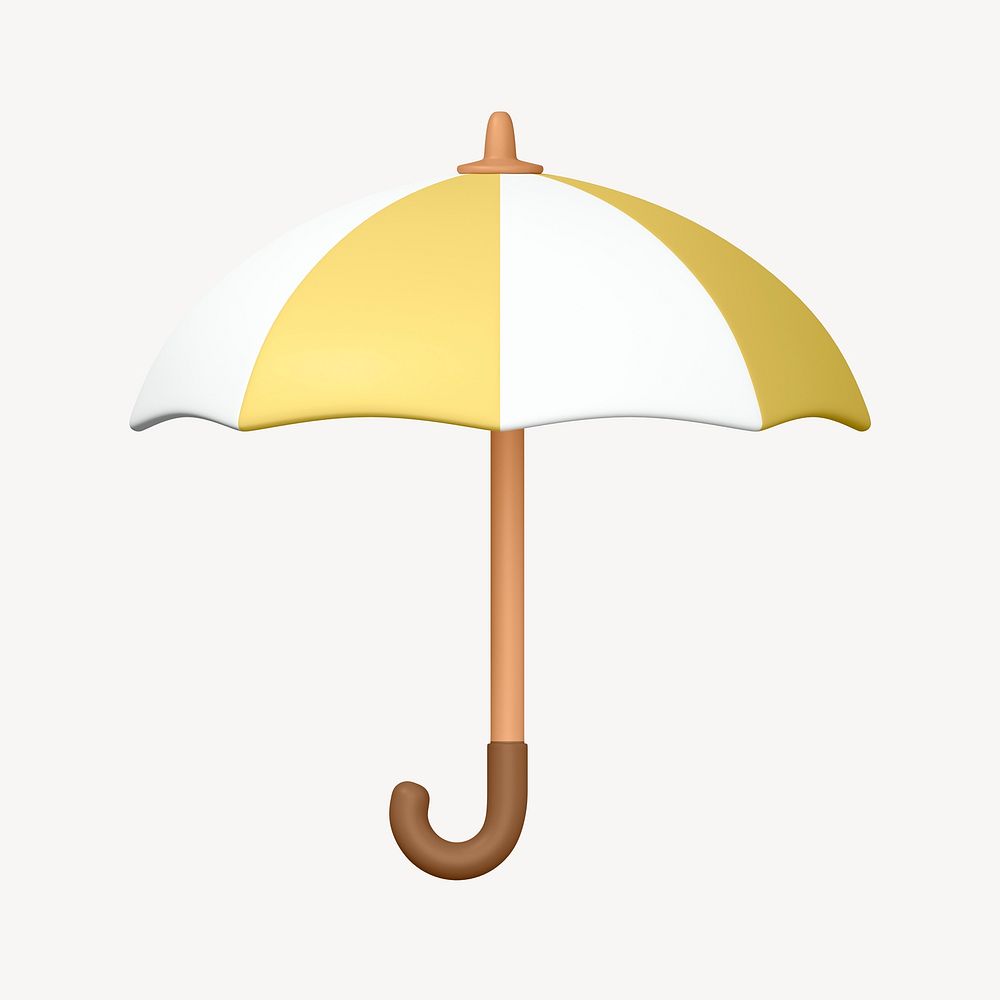 Cartoon umbrella clip art, protection design