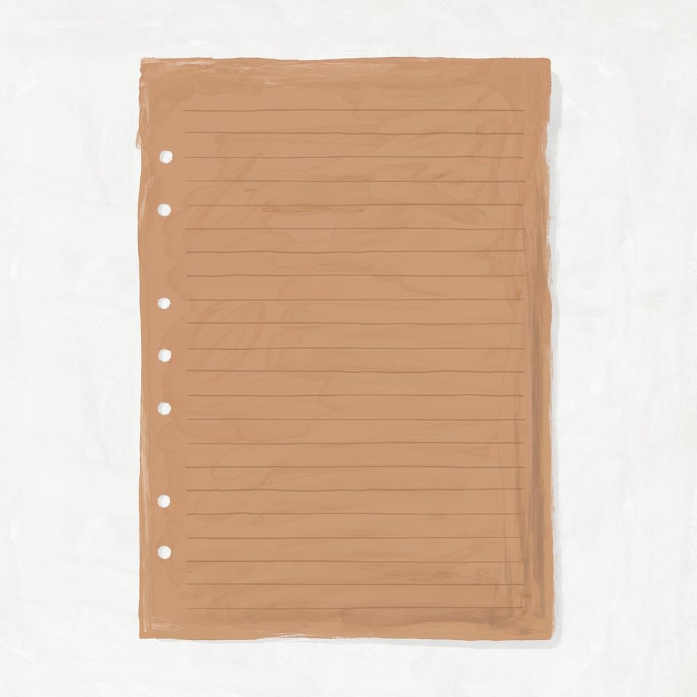 Brown graph paper, aesthetic stationery Premium Photo Illustration