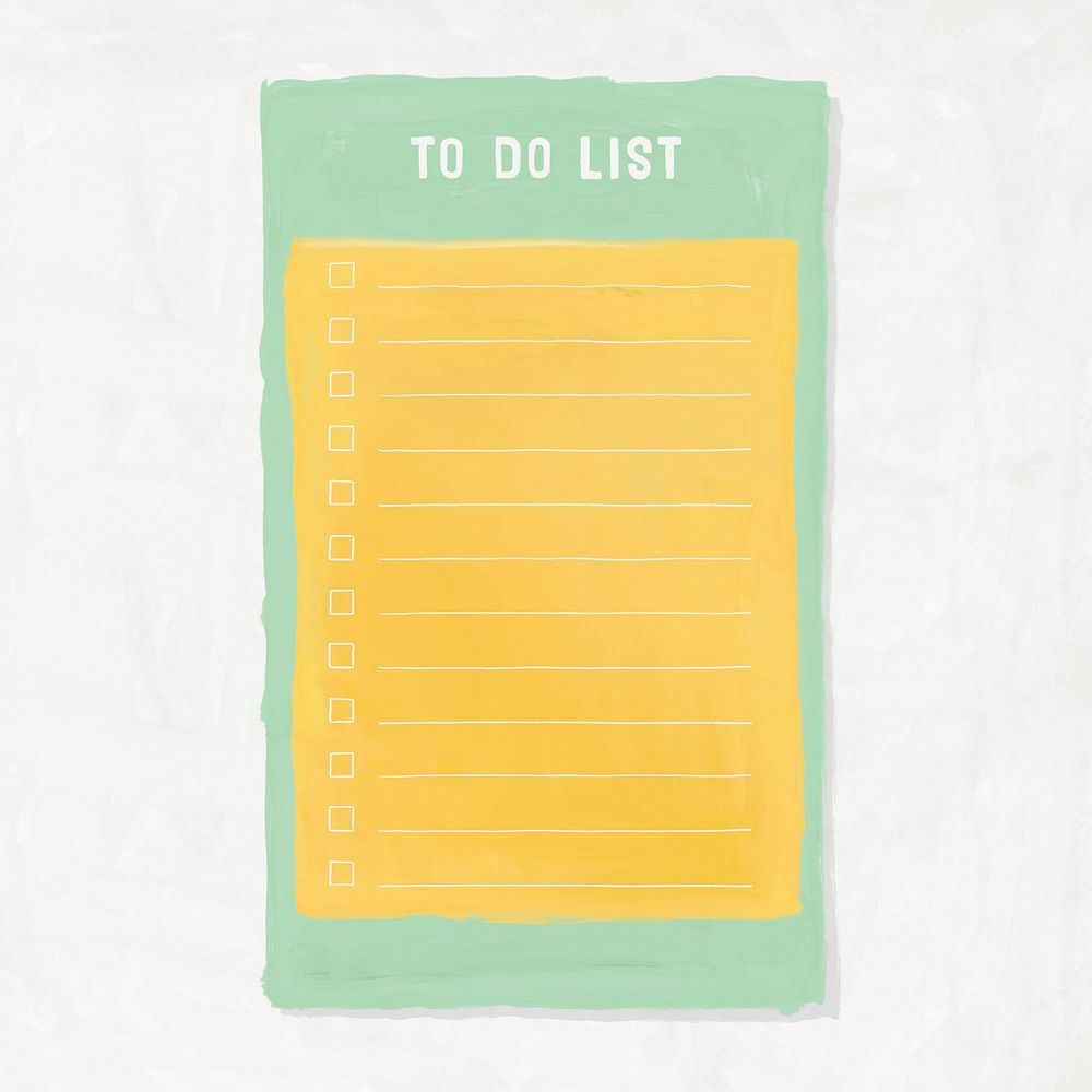 To do list, aesthetic stationery Premium Photo Illustration rawpixel