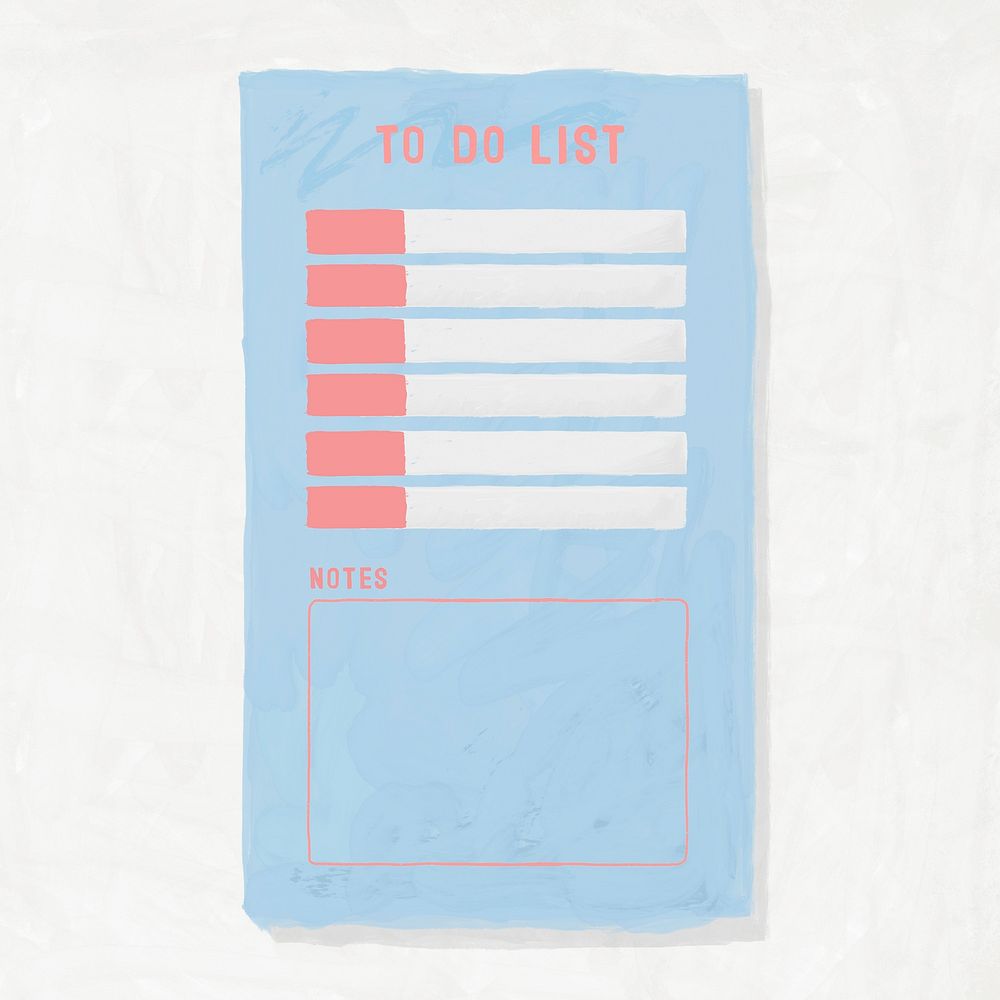 do list, aesthetic stationery doodle Premium Photo Illustration