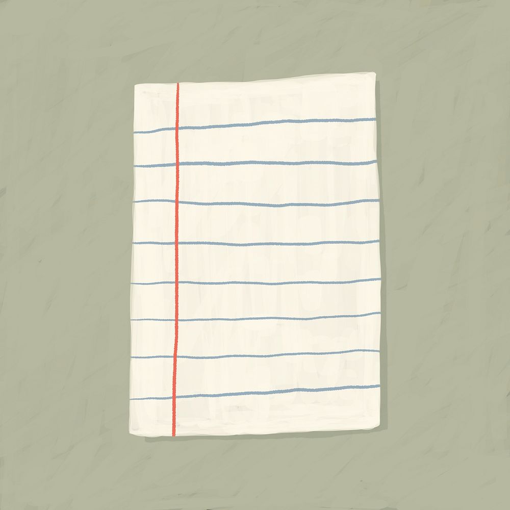 Graph note paper, stationery graphic