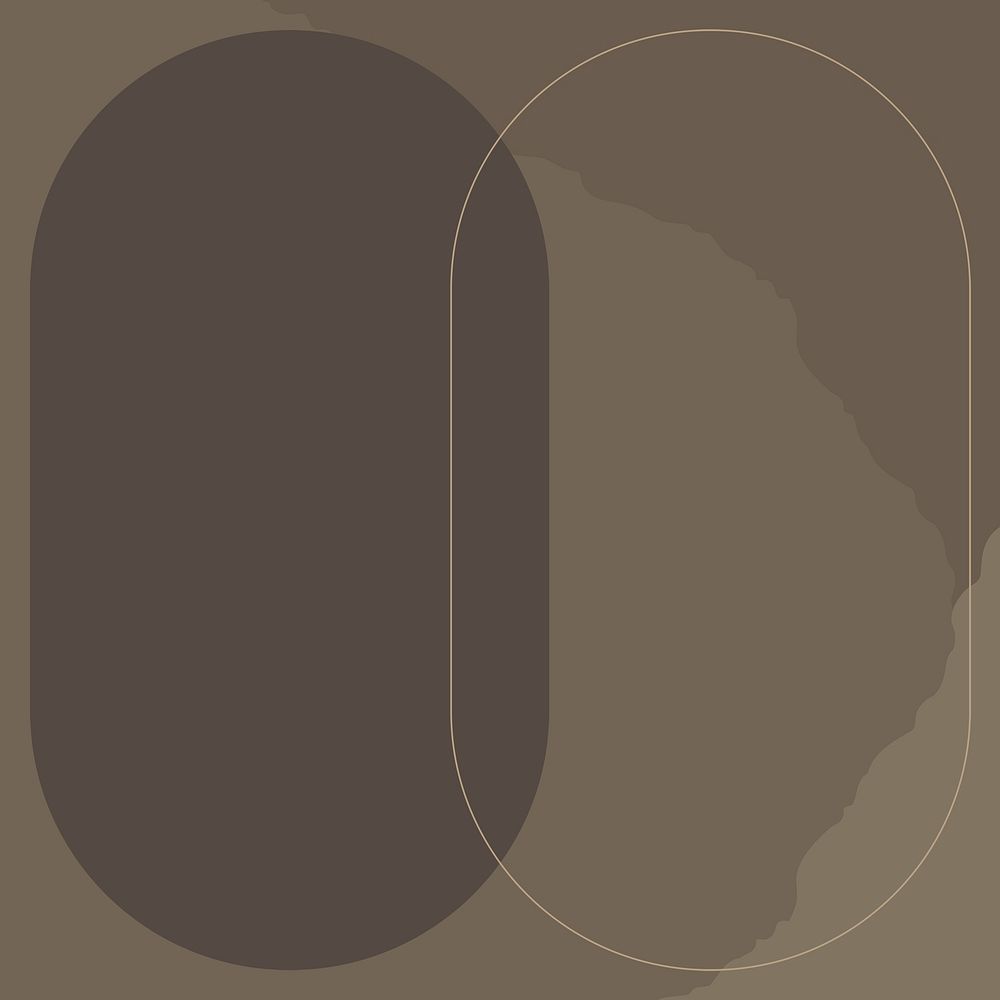 Brown background psd with oval frame