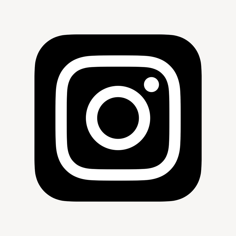 Instagram flat graphic icon social | Premium PSD - rawpixel