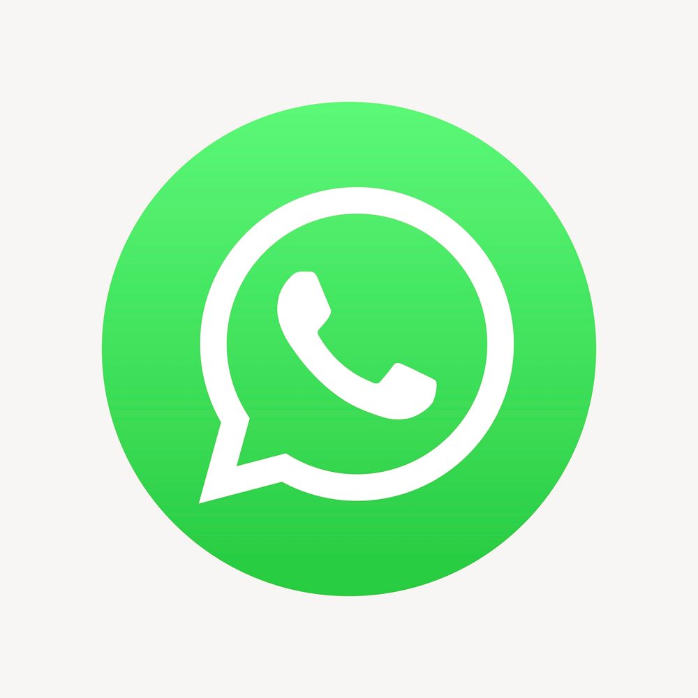 WhatsApp psd social media icon. 7 JUNE 2021 - BANGKOK, THAILAND