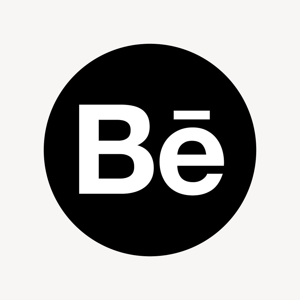 Behance flat graphic icon for social media in psd. 7 JUNE 2021 - BANGKOK, THAILAND