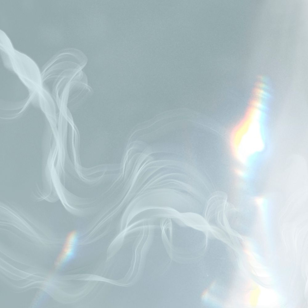 Aesthetic background with white smoke