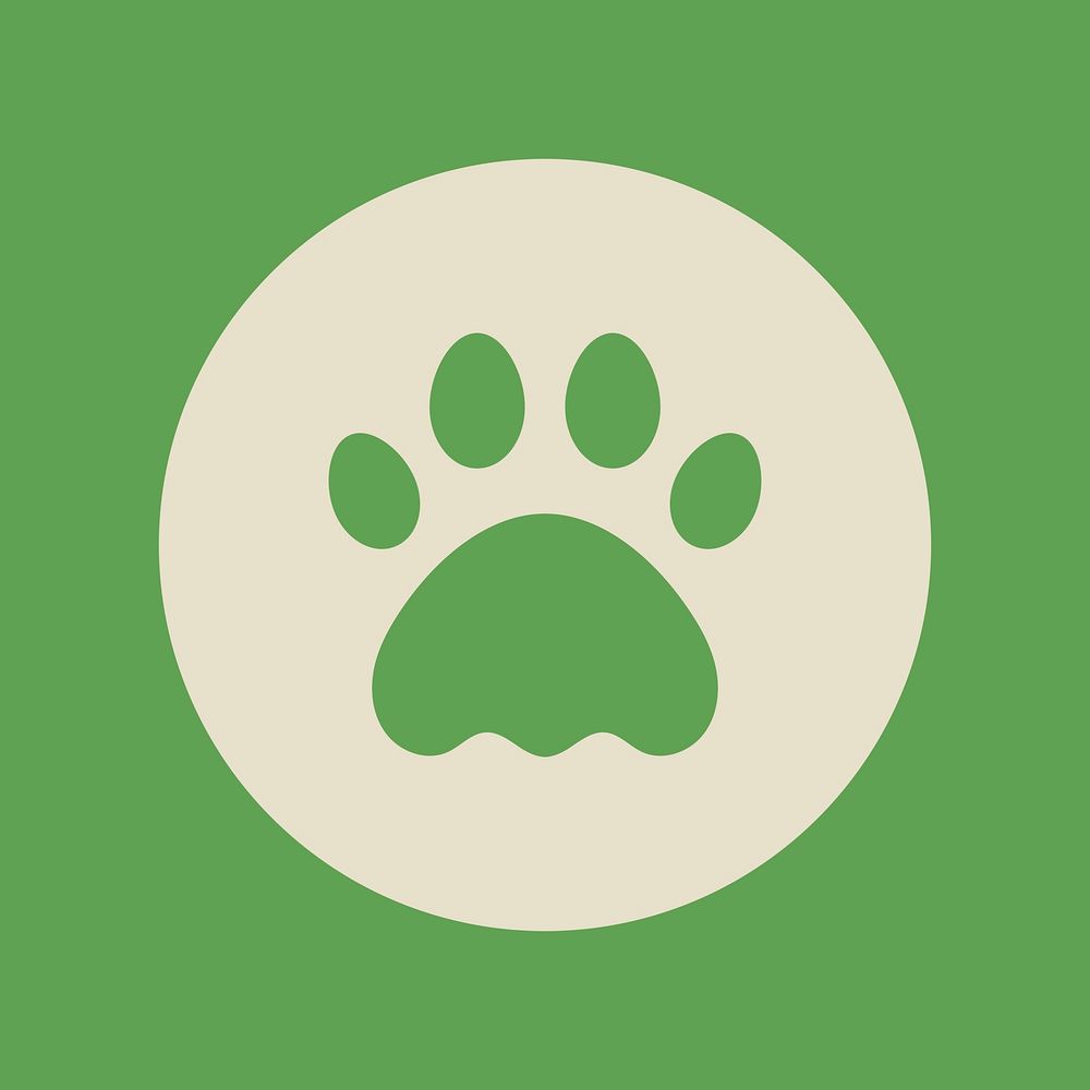 Pet logo design psd, for animal shop business