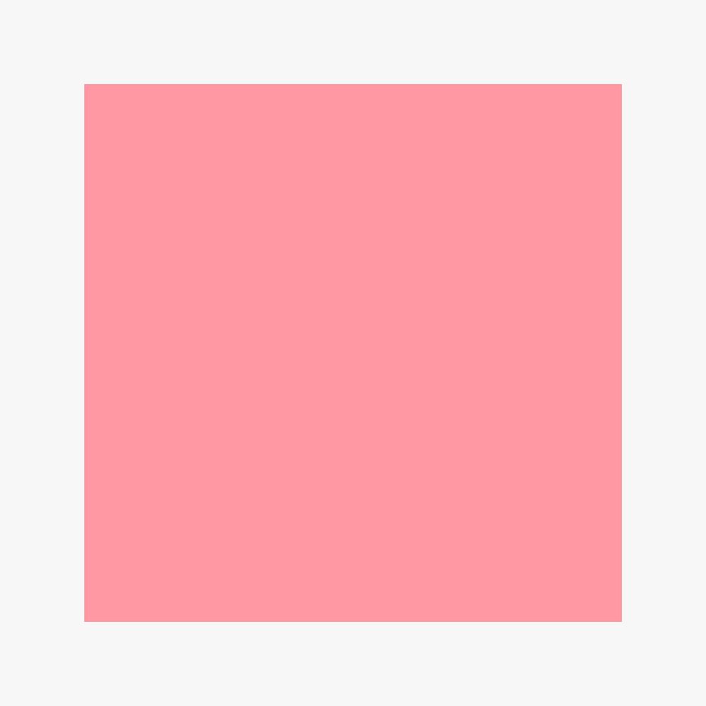 Square sticker geometric shape, pink retro flat clipart psd