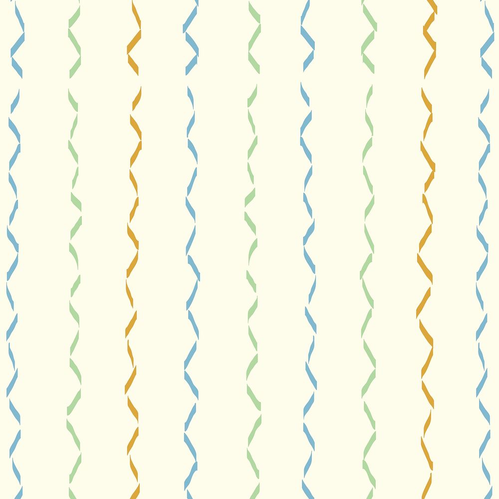 Wavy lined pattern background, colorful doodle vector, aesthetic design