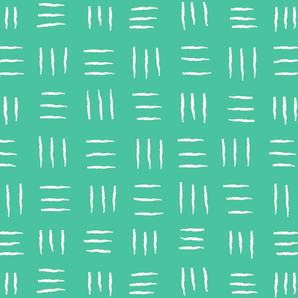 Lined pattern background, white doodle vector, simple design