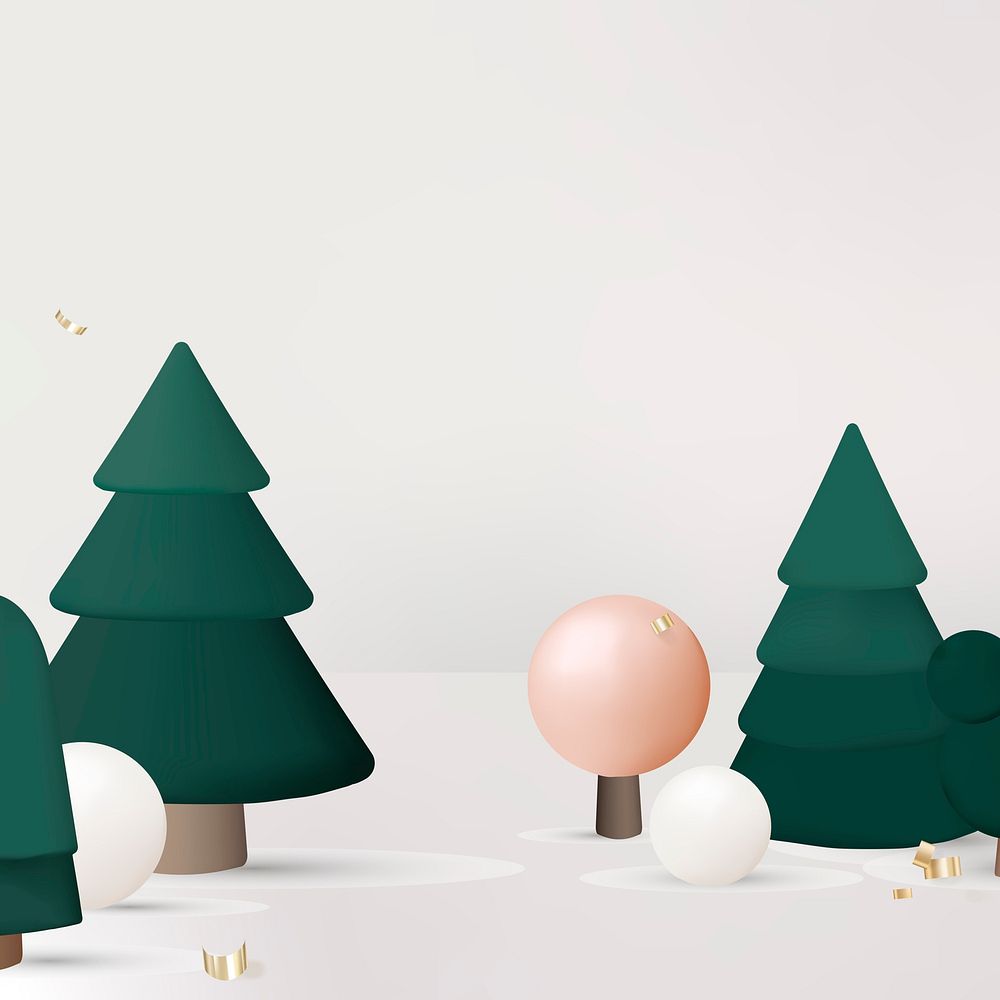 Xmas background, festive 3D design, season&rsquo;s greetings