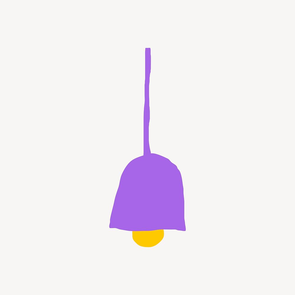 Ceiling lamp, home decor, cute doodle in colorful design