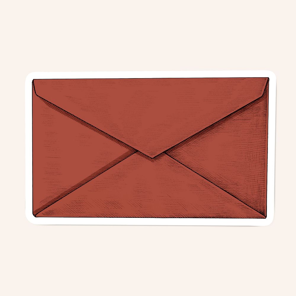 Red envelope cartoon social sticker
