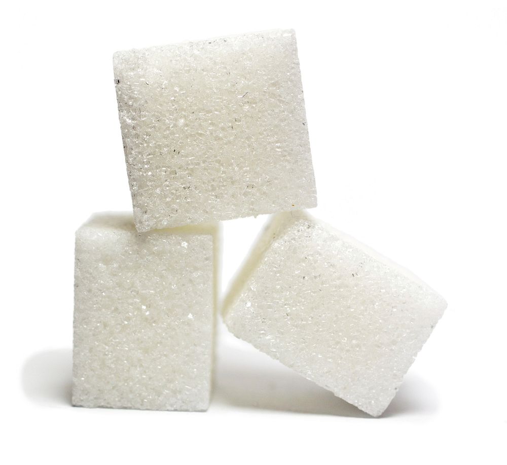 Sugar cubes. Free public domain CC0 image