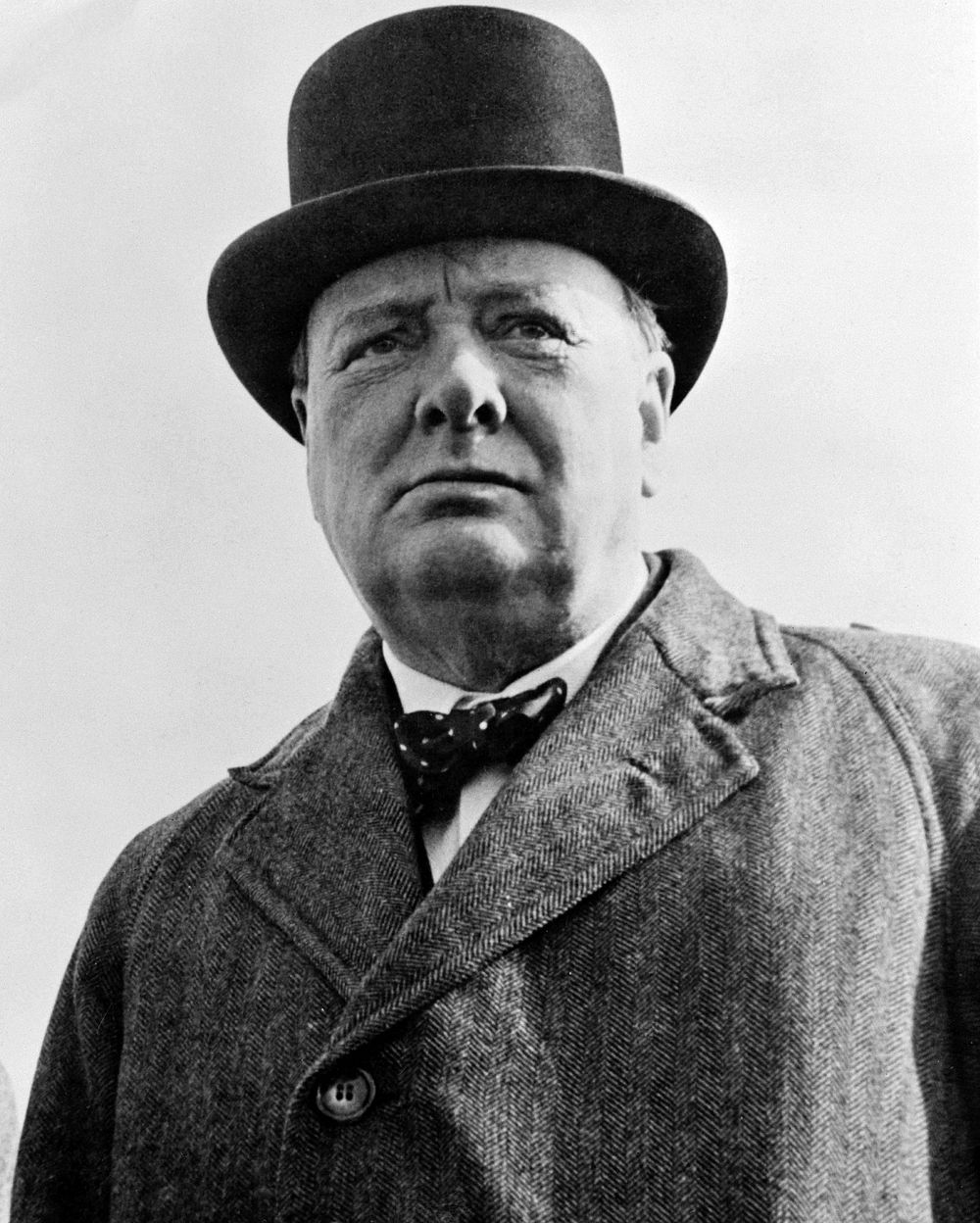 Winton Churchill, former prime minister of the UK - unknown date & location