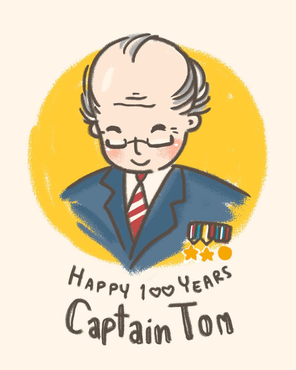HAPPY 100th CAPTAIN TOM