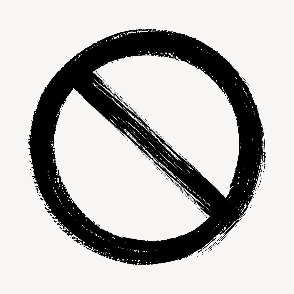 Blank prohibition and do not sign vector